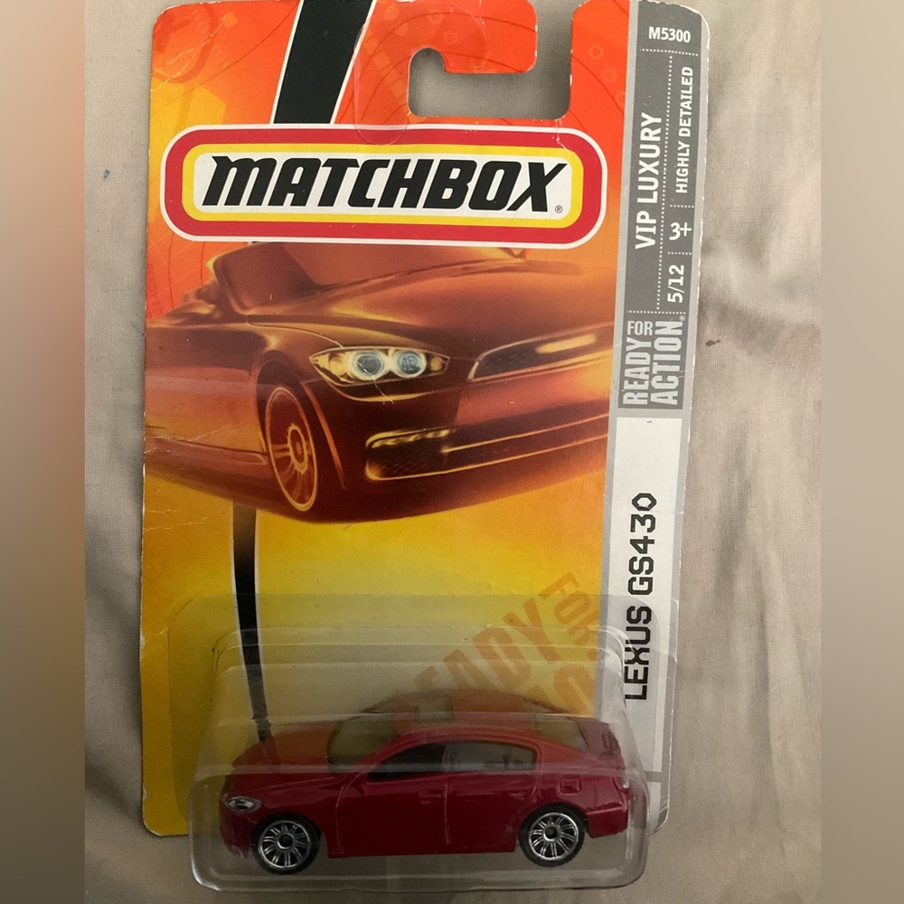 Diecast Matchbox Car Toy VIP Lexus GS430